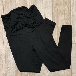 Black maternity legging